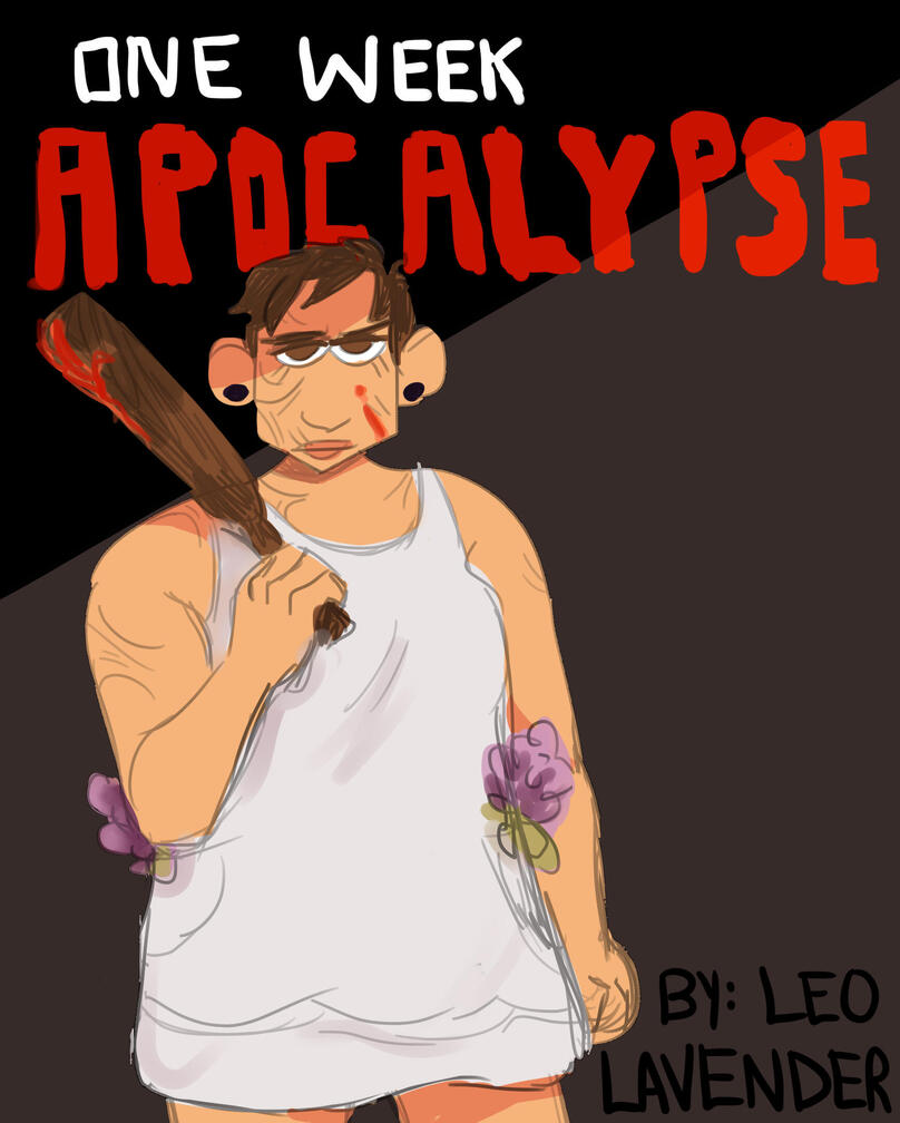 One Week Apocalypse is a 100-page full color webcomic I finished in 2021! It’s about two childhood friends reuniting to face grief, high school graduation, and the zombie apocalypse.