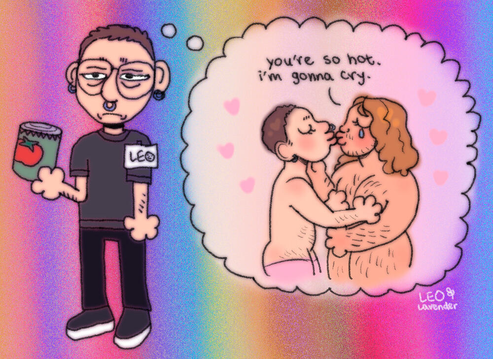 I'm currently working on a comic book called SoupMart. It's a funny comic about my current job stocking shelves at a grocery store. It's "soups" anti-capitalist. (Not available to read yet!)